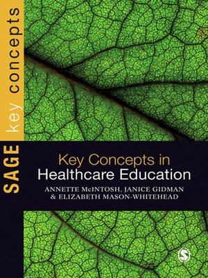 cover image of Key Concepts in Healthcare Education